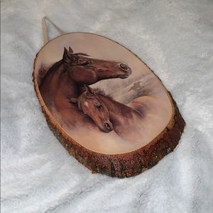 Horse wall decoration